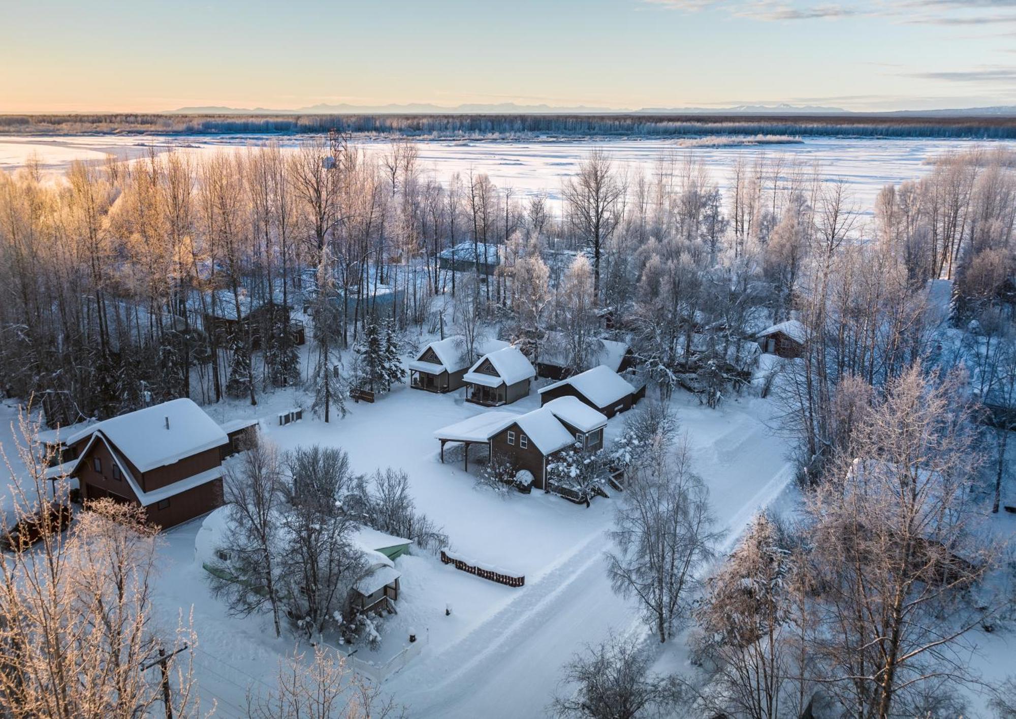 Downtown Talkeetna Cabin! Chulitna Cabin Exteriör bild